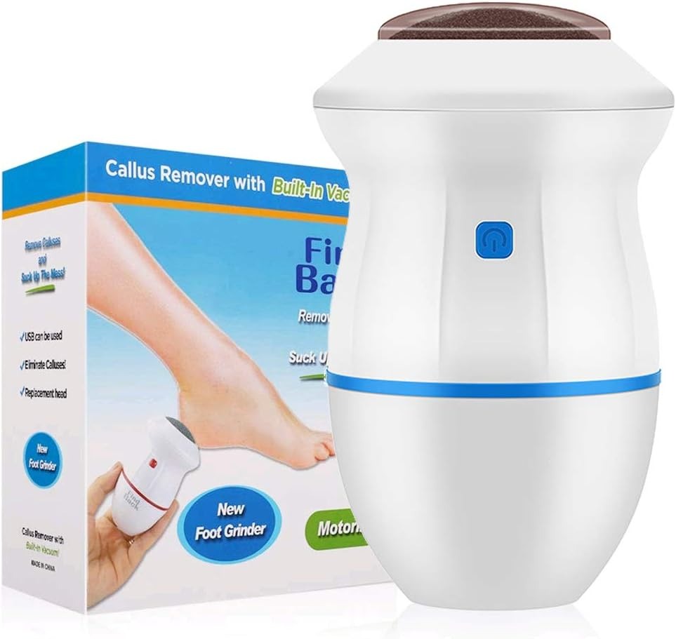 Electric Foot Callus Remover With Built-in Vacuum